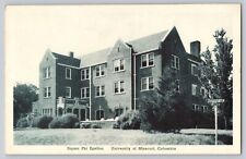 Postcard Missouri Columbia University Sigma Phi Epsilon Fraternity And Sorority picture