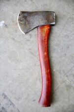 OFFICIAL GENUINE PLUMB BOY SCOUT AXE HATCHET NATIONAL PATTERN 1950's RED HANDLE picture