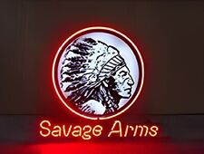 New Savage Arms Rifles Shotguns Lamp Neon Light Sign 20