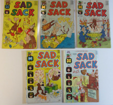 Sad Sack 5 Issue Lot #154 159 204 228 & 242 VG Harvey Comics picture