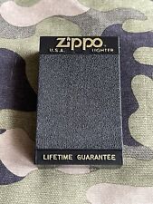 Vintage Zippo Black Hard Case Only - 1989 - 1993 picture