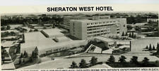 c1960s-70s Sheraton West Hotel 2544 Executive Dr Indianapolis IN Flyer Ad Map picture