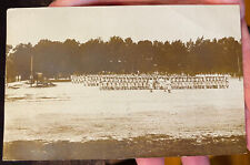 RPPC Photo US Sailors Training at Berkley ? Norfolk, VA Battalion Drill 1908 picture