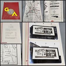 Vintage GOA GENERAL OUTDOOR ADVERTISING Cost Summary Price List & TRAFFIC MAP picture