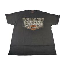 The Woodlands Harley Davidson Texas Wrecking Crew T Shirt Size Large picture