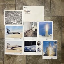 Set NASA Rockwell International Space Shuttle Columbia Photos Papers Flight Docs picture