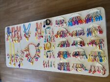 Huge Lot  250 Vintage 1980s Plastic Clip On 80s Bell Charms Charm Necklace Belts picture