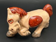 Vintage Grindley Pottery Ohio Horse Prancing Pony Brown Spots picture