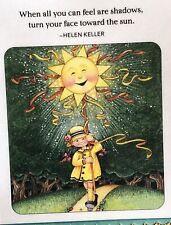 Mary Engelbreit Handmade Magnet-When All You Can Feel are Shadows  picture