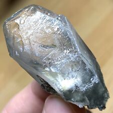 33g Chlorite & Amphibole Included Quartz Crystal Khaplu Gilgit Baltistan PAK  picture
