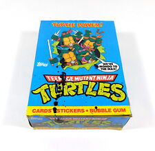 1989 Topps Teenage Mutant Ninja Turtles TMNT Series 1 Box (48 Sealed Packs) picture