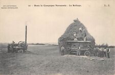 CPA 76 IN THE NORMANDY CAMPAIGN LE BEATING / AGRICULTURE  picture