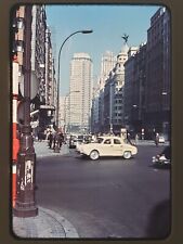Vtg 1967 35mm Slide - Madrid, Spain Street Scene picture