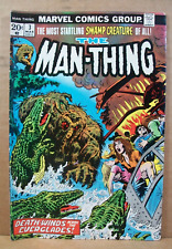 The Man-Thing #3 (Marvel Comics, March 1974) FN+ picture
