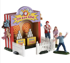 Lemax TIN CAN ALLEY  -Holiday Village-Carnival -Train   7 Piece Set picture
