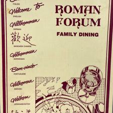 1970s Roman Forum Gregory Gatto Mario Bossio Restaurant Menu Canton Michigan picture