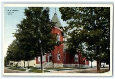 c1910 Exterior M. E. Church Building Lapeer Michigan MI Antique Vintage Postcard picture
