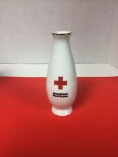 American Red Cross Bud Vase With Gold Rim picture