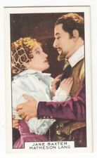 1935 Movie Card JANE BAXTER & MATHESON LANG in DRAKE OF ENGLAND  (the Pirate) picture