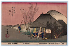 Japan Postard Mariko at Tokaldo By Hiroshige c1910 Antique Unposted picture