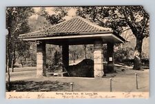 St Louis MO-Missouri, Spring, Forest Park, Antique, Vintage c1907 Postcard picture