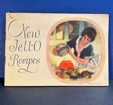 Vintage New Jell-O Recipes 1925-1926 with Rare Ice Cream Powder Insert LeRoy, NY picture
