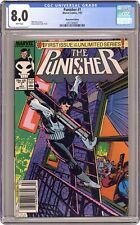 Punisher 1N CGC 8.0 Newsstand 1987 4301569007 picture