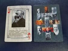 Alfred Nobel Swedish chemist Scientific Community Playing Card picture