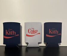 Kith Coca Cola Koozie’s X 3 2 Navy 1 Light Grey New Ready To Use Or Collect picture