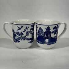 Johnson Brothers Blue Willow Coffee/Tea Mug England Set of 2 picture