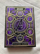 Avengers Playing Cards Purple Luxury Foil Poker Deck Theory 11 Limited Edition picture