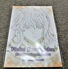 VIOLET EVERGARDEN art book Line Drawings collection kyoto animation anime Japan picture
