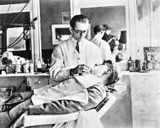 Old 1922 BARBER SHOP Photo Picture BARBERSHOP Shave 8x10 11x14 16x20 (B18) picture