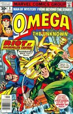 Omega The Unknown #9 FN/VF 7.0 1977 Stock Image picture