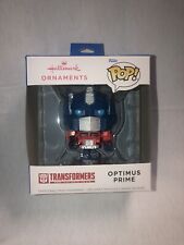 Hallmark Funk Pop Transformers OPTIMUS PRIME Christmas Ornament 2023 picture