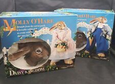 2 Vintage Daisy Kingdom Rabbit Doll MacGregor & Molly O'Hare Complete Kits 1992  picture