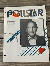 Vintage July 3 1989 Poll Star Clive Davis Arista Records Guiding The Creative picture