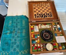 1930-1950 Dal Negro like vintage gambling box with multiple games.  picture