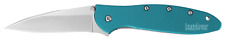 Kershaw Knives Leek Liner Lock Teal Anodized Aluminum 14C28N 1660TEAL picture