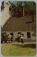 New Castle Delaware Old Dutch House Colonial Days c1958 Chrome Postcard picture