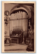 c1940s Interior Music Room Glenwood Mission Inn Riverside California CA Postcard picture