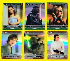 2015 Topps Star Wars Chrome Perspectives Jedi vs Sith Refractor Cards You Pick picture