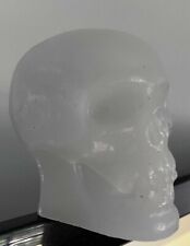 Mold-A-Rama HUMAN SKULL Blow Molded Souvenir Toy - Halloween - TRANSPARENT  picture