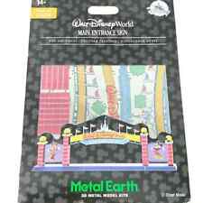 Disney World Main Entrance Sign Metal Earth 3D Metal Model Kit Disney Parks WDW picture