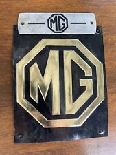 Pair of a Vintage MG England English Car Company Advertising NL picture