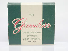 The Greenbrier White Sulphur Springs West Virginia Vintage Matchbook picture