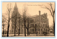 c1910s Knox Court House, Galesburg, Illinois IL Antique Unposted Postcard picture