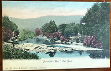 MA Massachusetts, Lee; Housatonic River; 1908 Undivided Back Postcard picture
