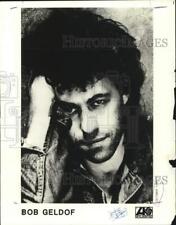 1986 Press Photo Musician Bob Geldof - lrp69053 picture