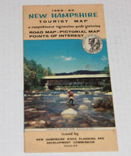 Vintage 1959-60 New Hampshire Tourist Map picture